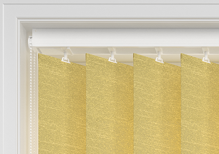 Savona, Lustrous Yellow - Vertical Blind - Image 8